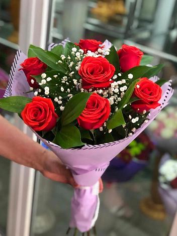 Букет цветов из: Розы в Домбае