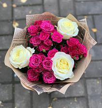 Букет цветов из:  Розы в Домбае