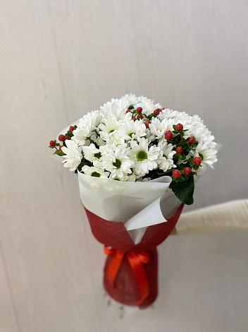 Букет цветов из: Хризантемы в Домбае