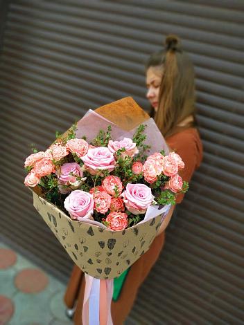 Букет цветов из: Розы в Домбае