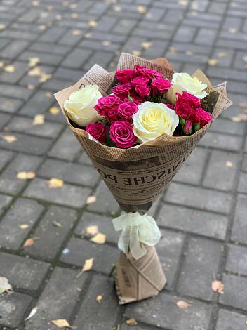 Букет цветов из: Розы в Домбае